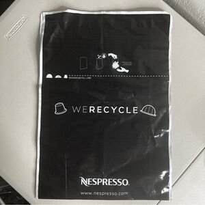 2 x Nespresso Coffee Pods Capsules Recycling Bag-Postage Paid Label-UPS Dropoff